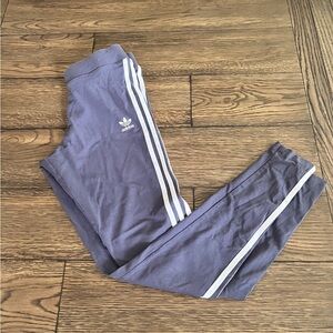 Adidas purple leggings size medium
